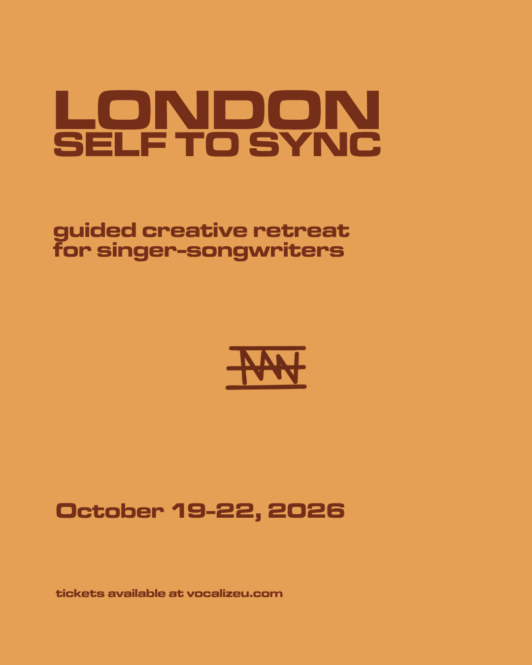 London: Self to Sync October 19-22, 2026